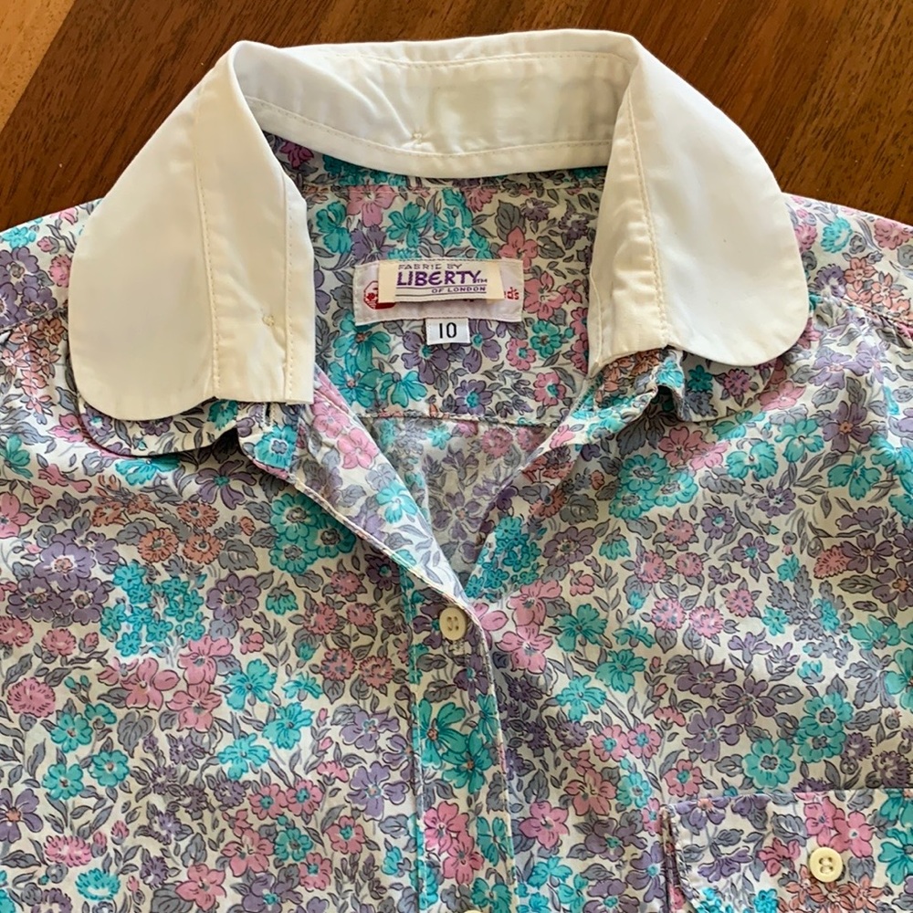 Liberty of London Vintage Button Down Dress